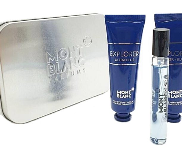 Mont Blanc Explorer Ultra Blue  мъжки мини комплект - Оригинален продукт