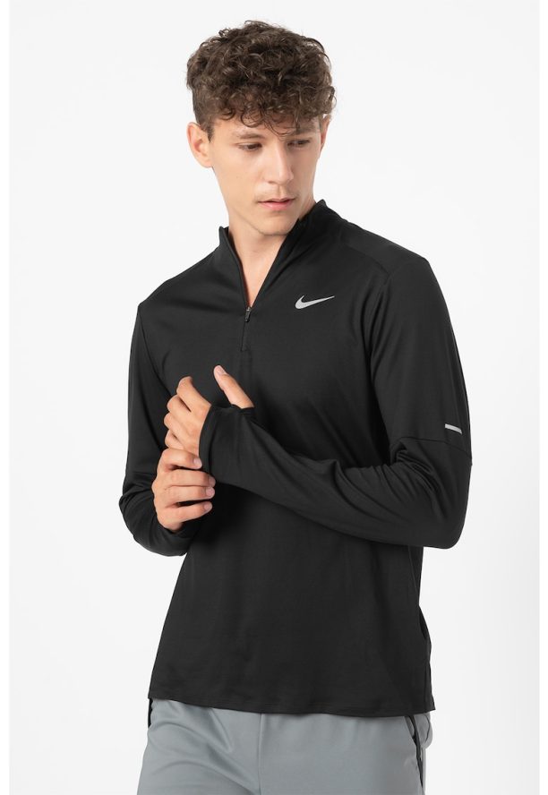 Блуза за бягане Element с Dri-Fit и къс цип Nike