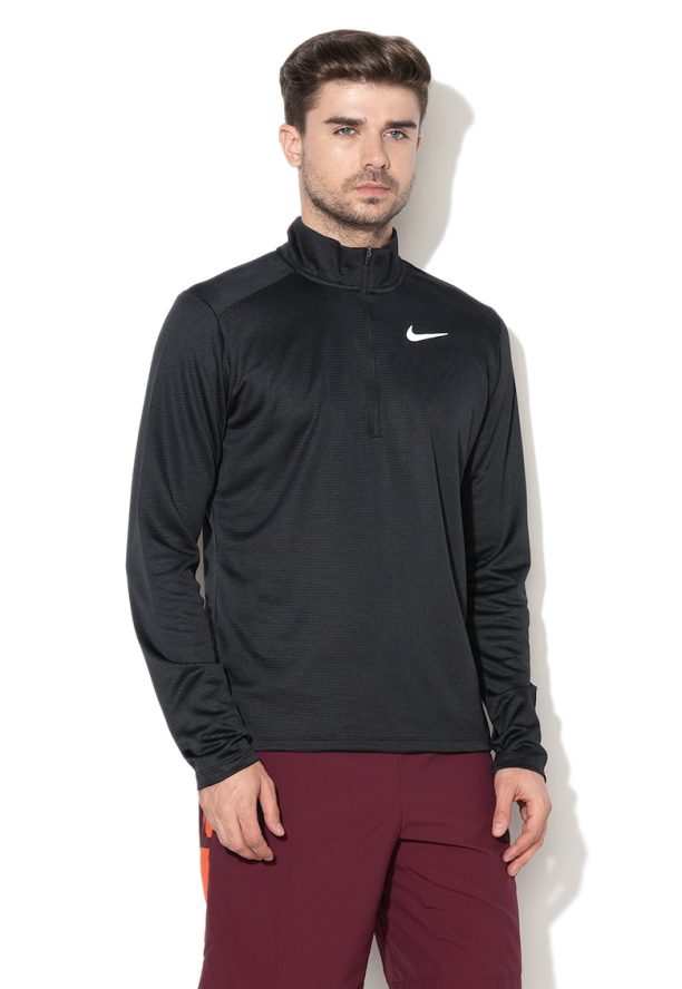 Блуза за бягане Pacer с Dri-FIT и къс цип Nike