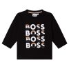 Блуза с лого BOSS Kidswear