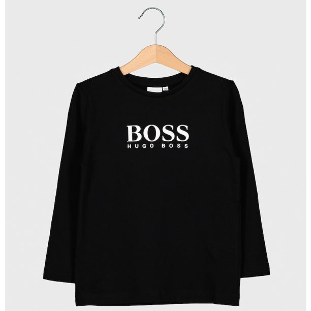 Блуза с щампа BOSS Kidswear