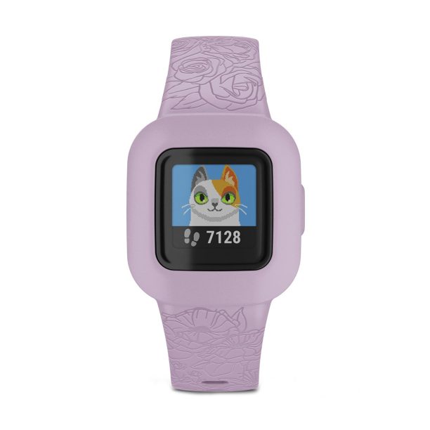 Оригинален Детски смарт часовник Garmin Vivofit Jr.3 Floral Pink 010-02441-01