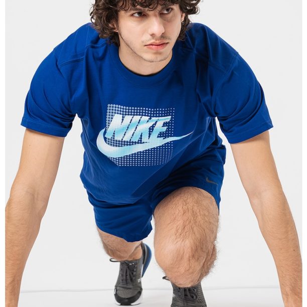 Памучна тениска Futura с лого Nike