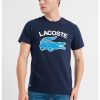 Памучна тениска с лого Lacoste