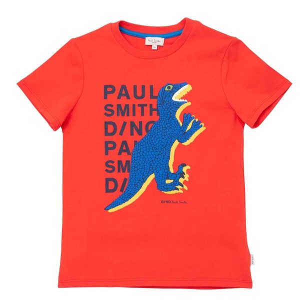 Памучна тениска с принт Paul Smith