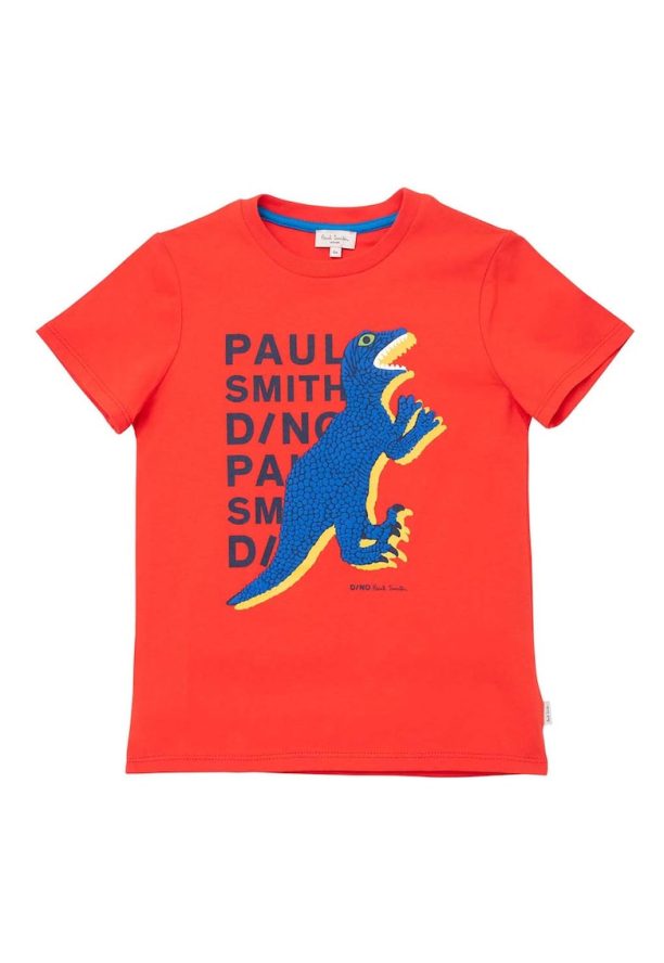 Памучна тениска с принт Paul Smith