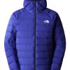 Пухено зимно яке с качулка и ръкави реглан The North Face