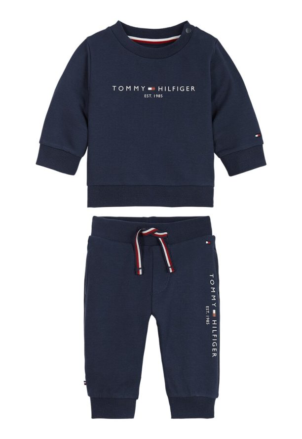 Спортен панталон и суитшърт от органичен памук - 2 части Tommy Hilfiger