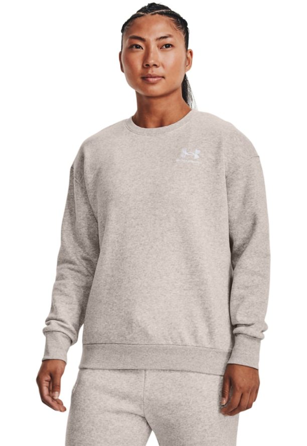 Суитшърт Essential Fleece с овално деколте Under Armour