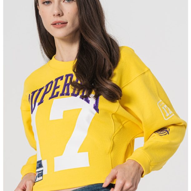 Суитшърт Varsity с ръкави тип прилеп SUPERDRY