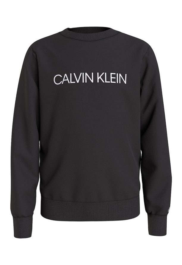 Суитшърт от органичен памук с лого CALVIN KLEIN