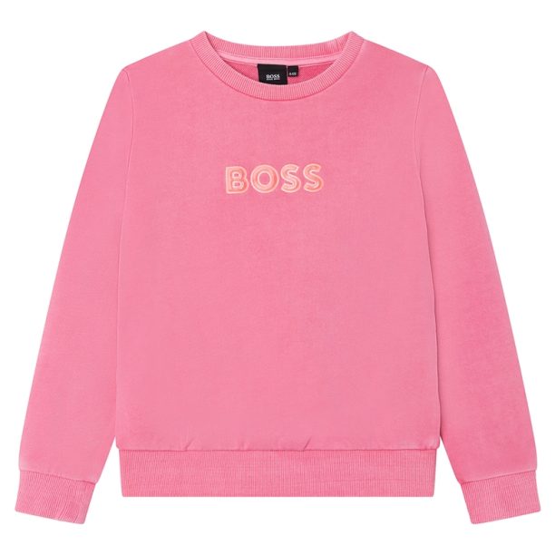 Суитшърт с бродирано лого BOSS Kidswear