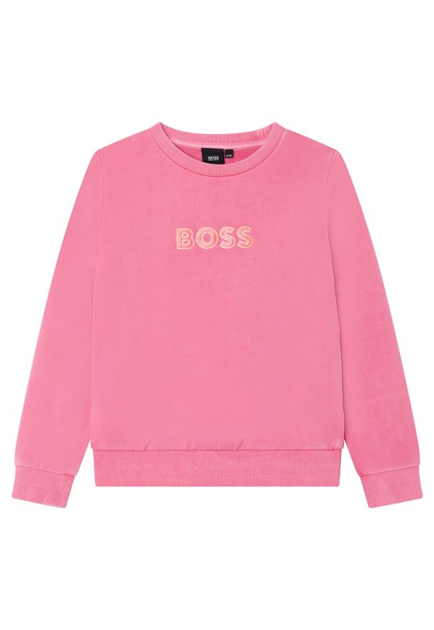 Суитшърт с бродирано лого BOSS Kidswear