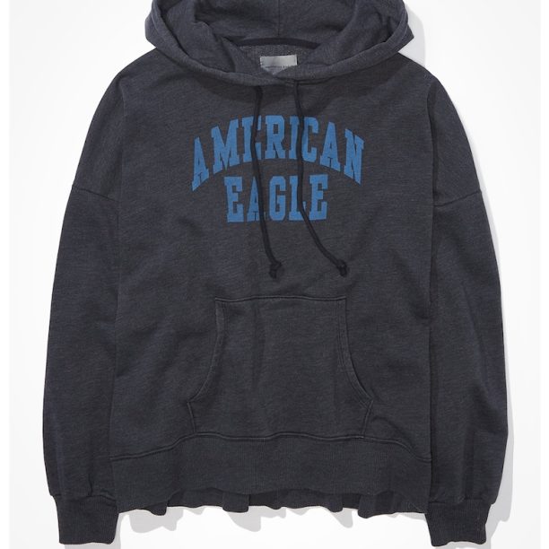 Суитшърт с лого American Eagle