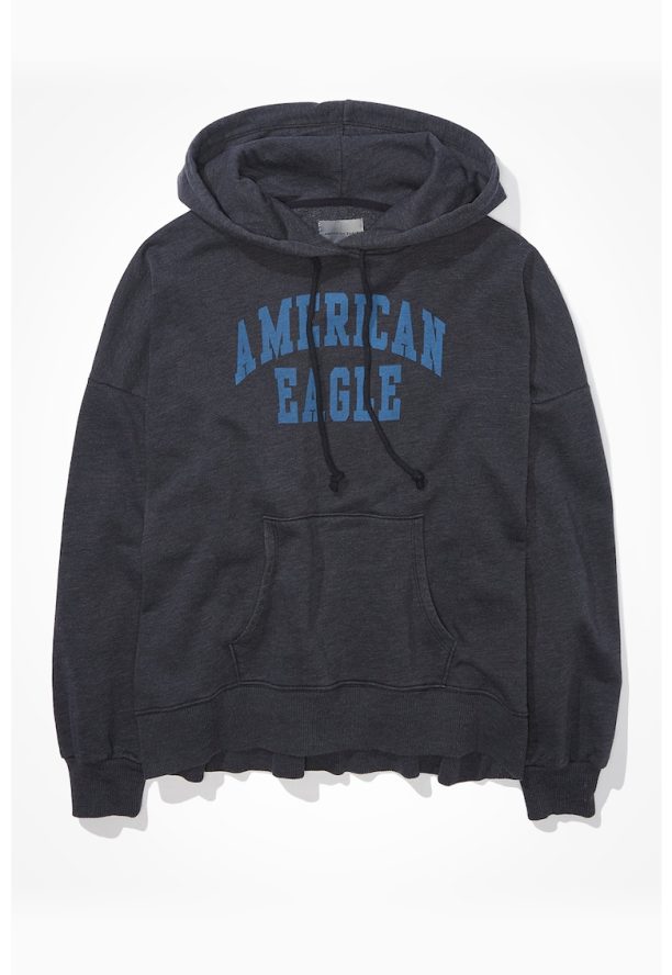 Суитшърт с лого American Eagle