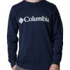 Суитшърт с овално деколте и лого Columbia