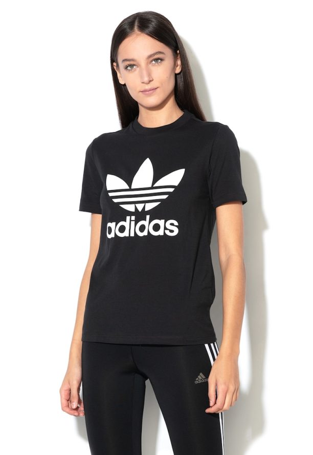 Тениска Trefoil с лого adidas Originals