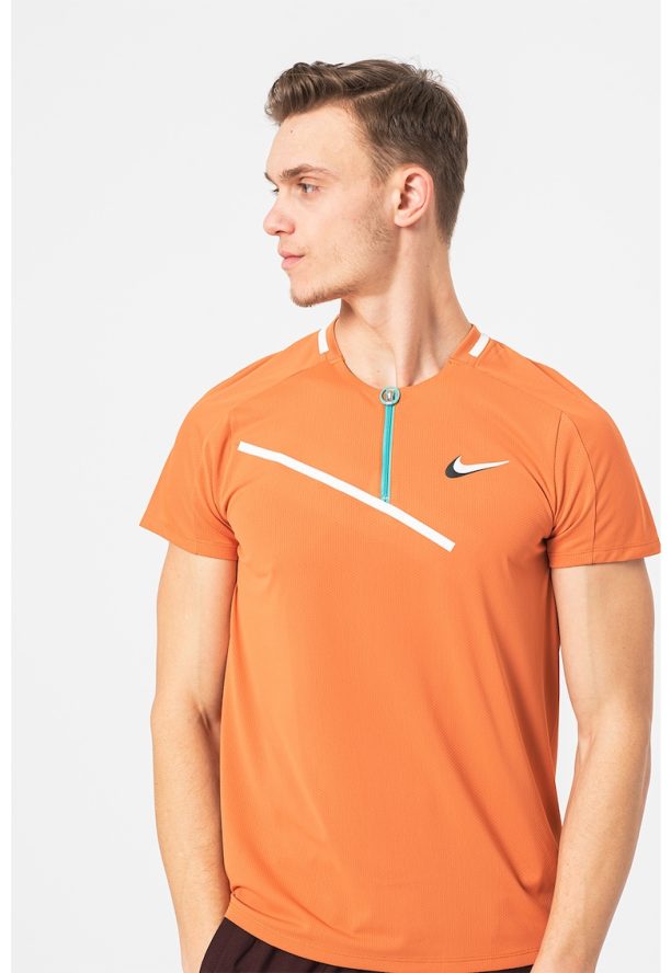 Тениска за тенис Court Slam с Dri-Fit и лого Nike