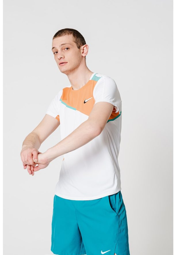 Тениска за тенис Dri-Fit с овално деколте Nike