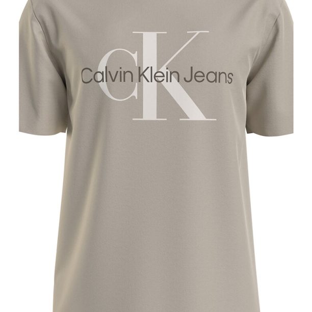 Тениска по тялото с органичен памук CALVIN KLEIN JEANS