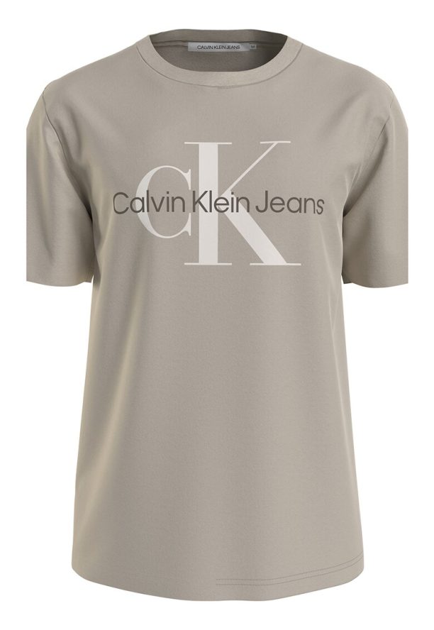 Тениска по тялото с органичен памук CALVIN KLEIN JEANS