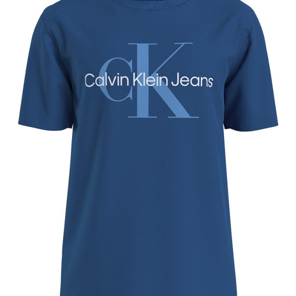 Тениска по тялото с органичен памук CALVIN KLEIN JEANS