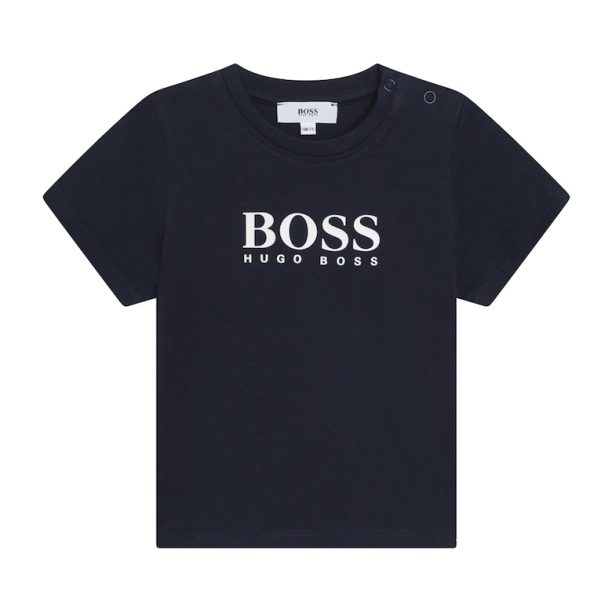 Тениска с лого BOSS Kidswear