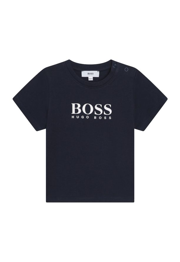 Тениска с лого BOSS Kidswear