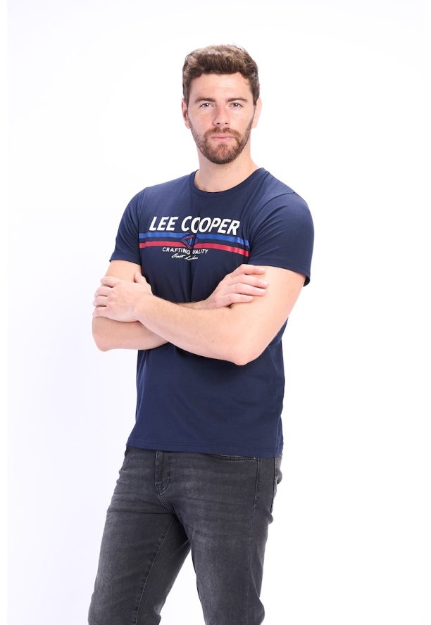 Тениска с лого Lee Cooper