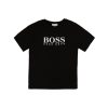 Тениска с овално деколте и лого 1 BOSS Kidswear