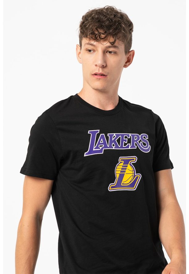 Тениска с щампа на Los Angeles Lakers New Era