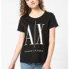 Тениска със свободна кройка и лого ARMANI EXCHANGE