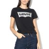 Тениска със стандартна кройка и лого Levis