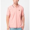 Уголемена тениска с яка и лого Lyle  Scott