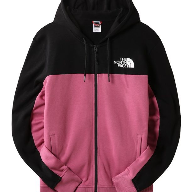 Худи Icon с цип и джобове встрани The North Face