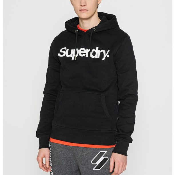 Худи с връзка и лого SUPERDRY