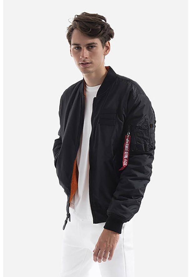 Яке бомбър с двулицев дизайн ALPHA INDUSTRIES