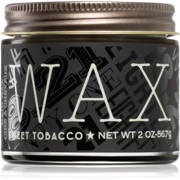 18.21 Man Made Wax Sweet Tobacco восък за коса 57 гр.