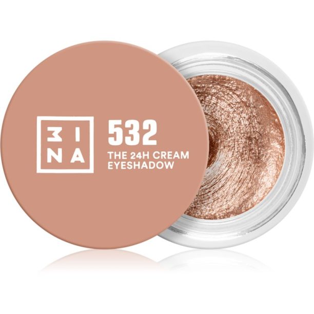 3INA The 24H Cream Eyeshadow кремави сенки са очи цвят 532 Bronze 3 мл. на ниска цена