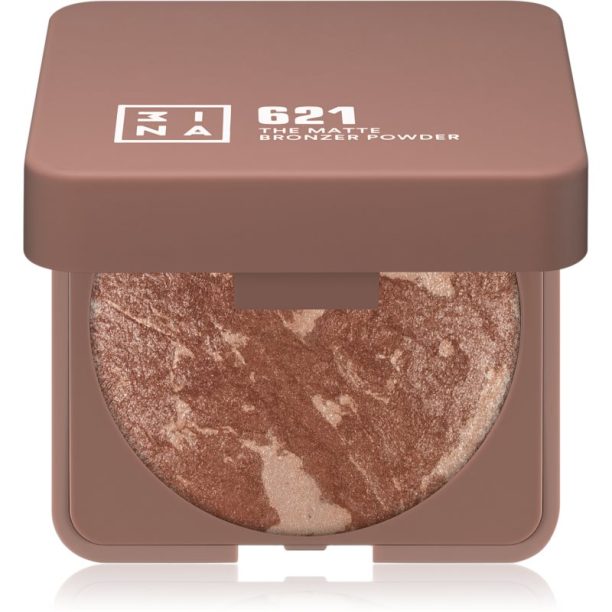 3INA The Bronzer Powder компактна бронзираща пудра цвят The Glow 621 7 гр. на ниска цена