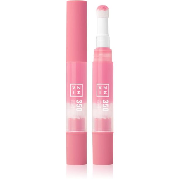 3INA The Eye Gloss блестящи очни сенки цвят 350 - Pink 3 мл. на ниска цена