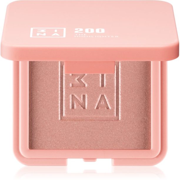 3INA The Highlighter озарител цвят 200 Rose gold 6 гр.