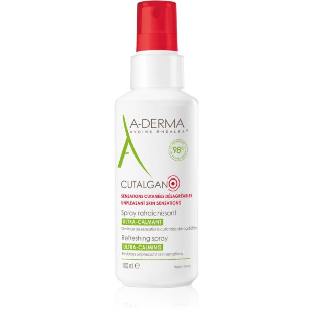 A-Derma Cutalgan Refreshing Spray успокояващ спрей против възпаление и сърбеж 100 мл.