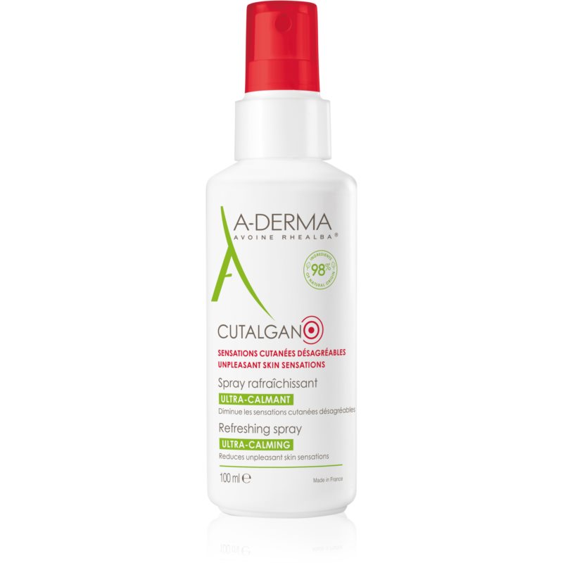 A-Derma Cutalgan Refreshing Spray успокояващ спрей против възпаление и сърбеж 100 мл.