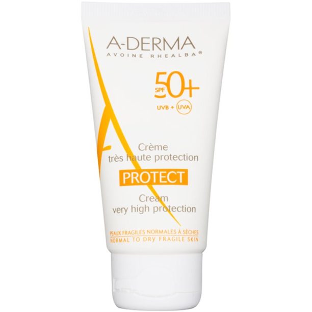 A-Derma Protect защитен крем за нормална към суха кожа SPF 50+ 40 мл.