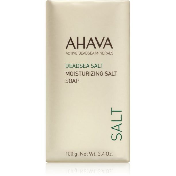 AHAVA Dead Sea Salt хидратиращ сапун със сол от Мъртво море 100 гр. на ниска цена