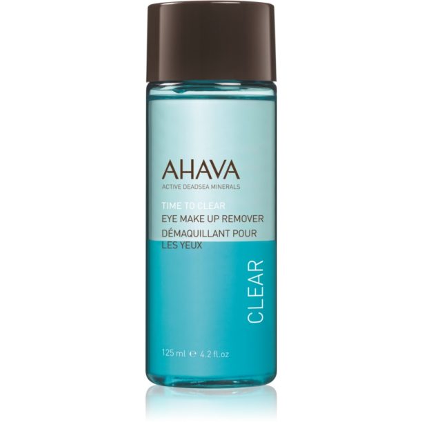 AHAVA Time To Clear продукт за почистване на водоустойчив грим от очи за чувствителни очи 125 мл. на ниска цена