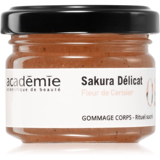 Académie Scientifique de Beauté Sakura Délicat Body Scrub Sugar Ritual грижа-скраб за тяло 60 мл.