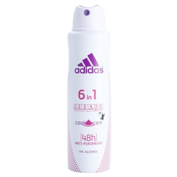 Adidas Cool & Care 6 in 1 антиперспирант-спрей за жени  150 мл. на ниска цена