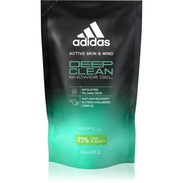 Adidas Deep Clean почистващ душ гел пълнител 400 мл.